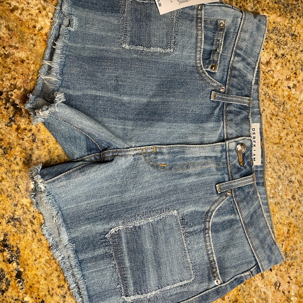 NWT Derek Lam Denim Crosby Girlfriend Liv Shorts - Picture 2 of 7